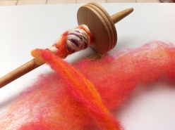 Spinning yarn